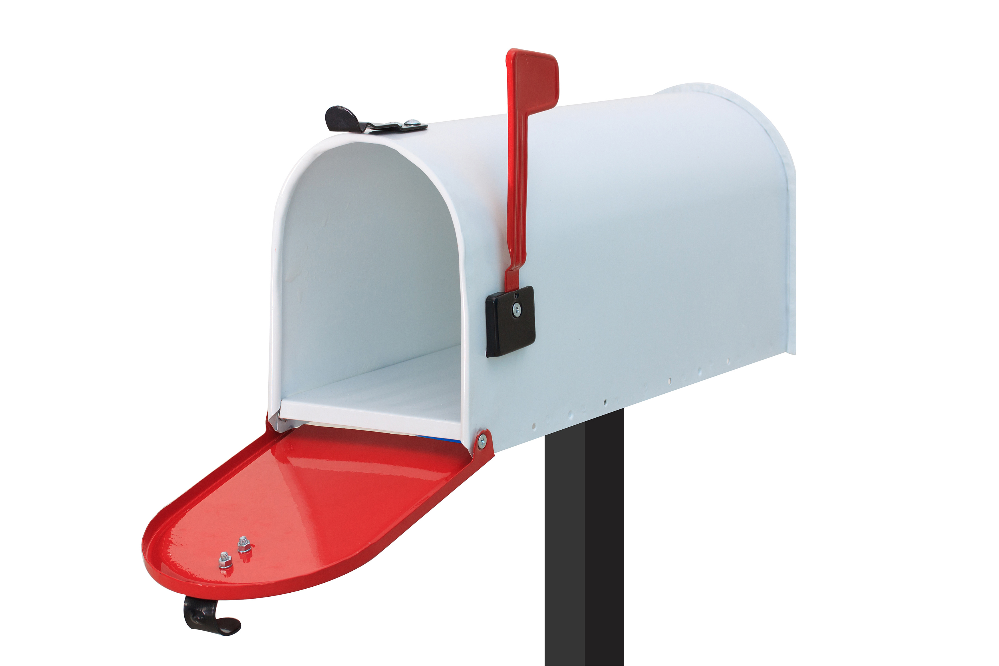White mailbox